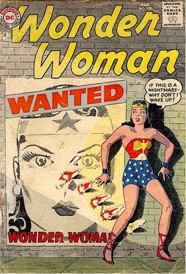 Wonder Woman #108 cover