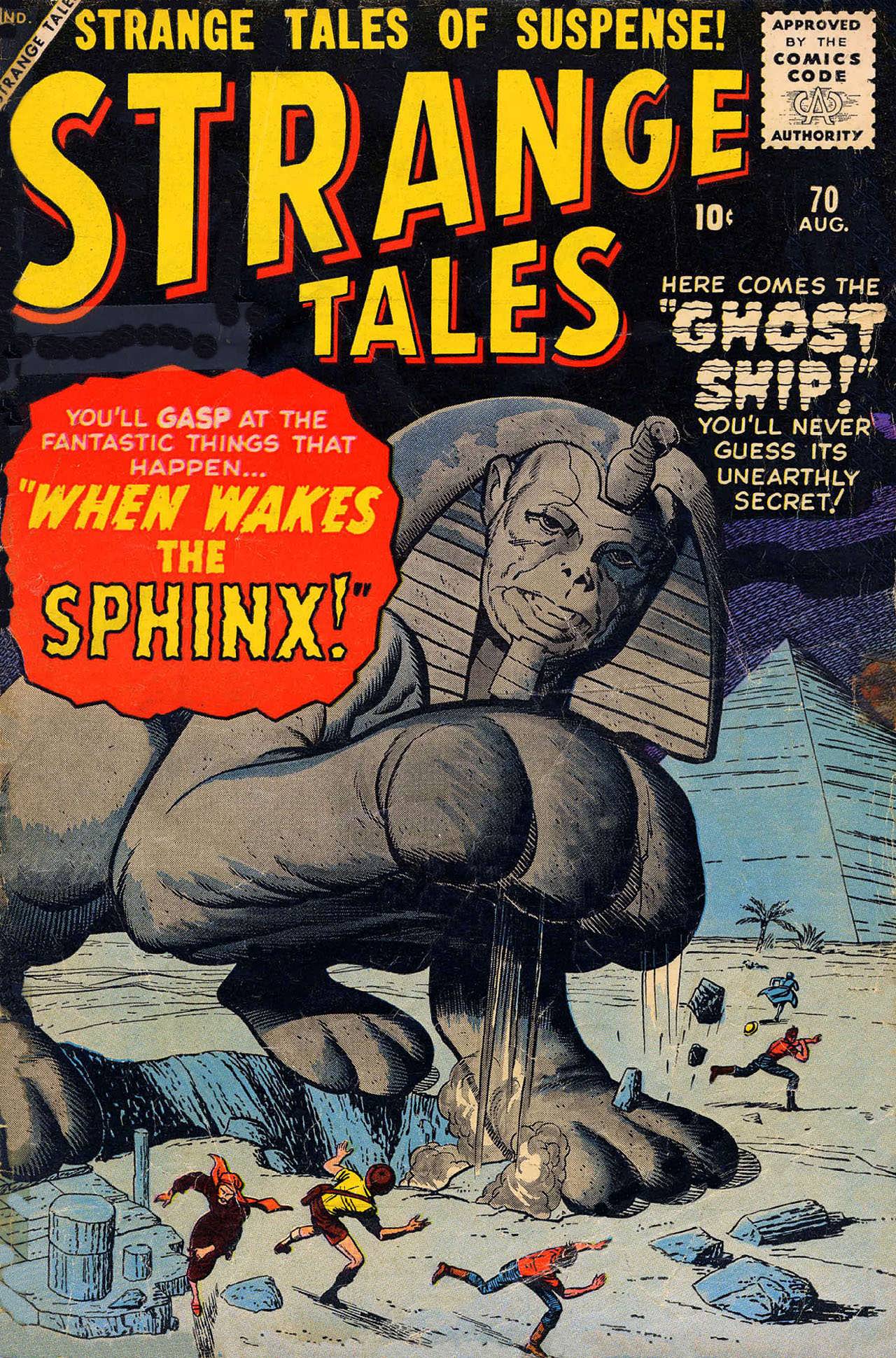 Strange Tales #70 cover
