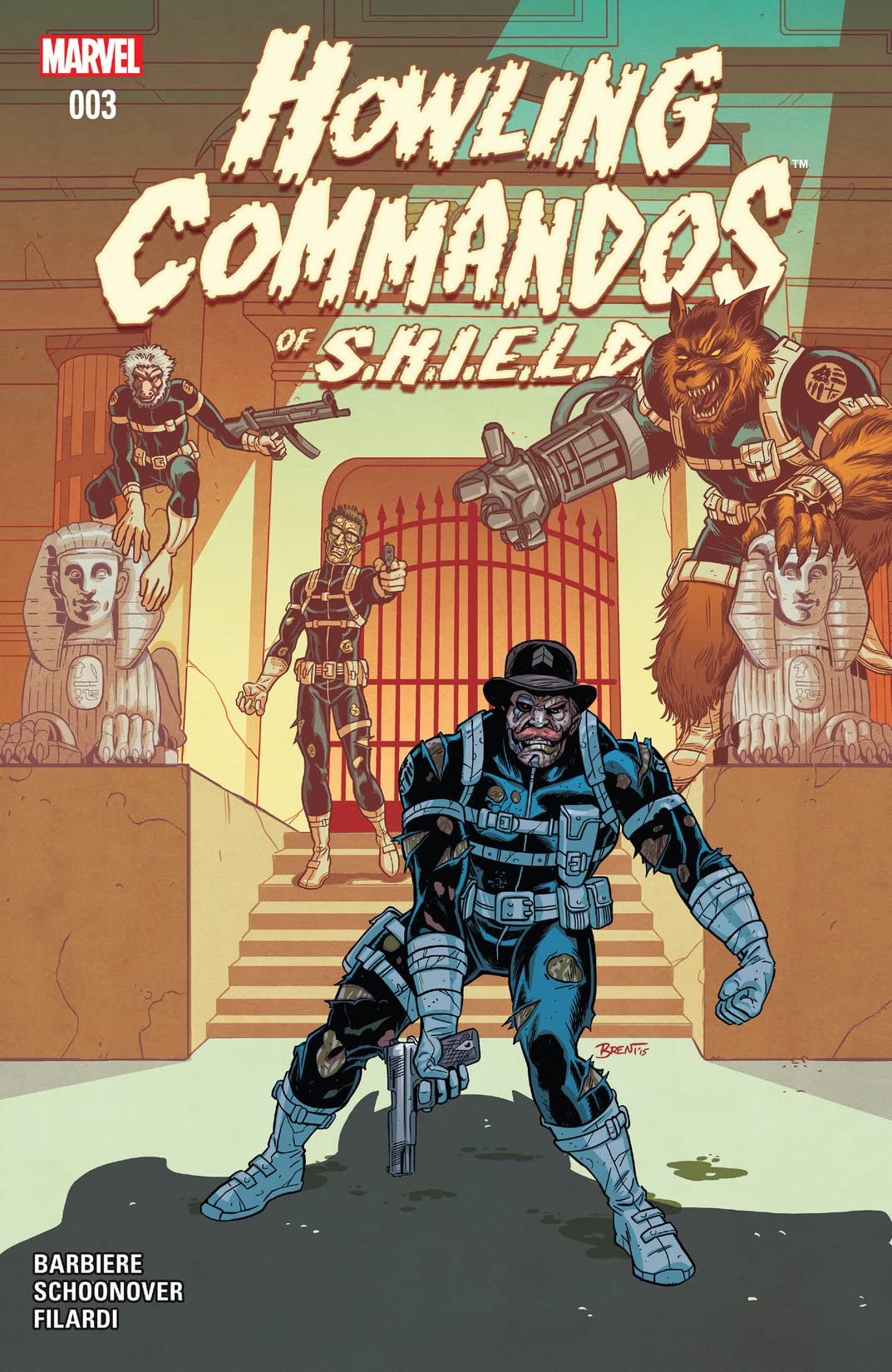 Howling Commandos of S.H.I.E.L.D. #3 cover