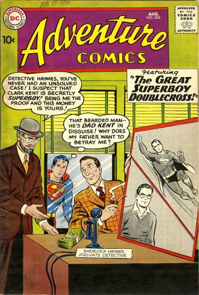 Adventure Comics #263 cover