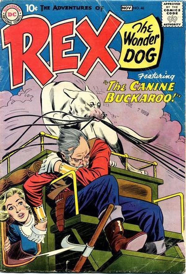 The Adventures of Rex the Wonder Dog #46 cover