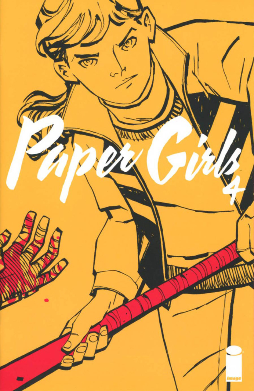 Paper Girls #4 cover