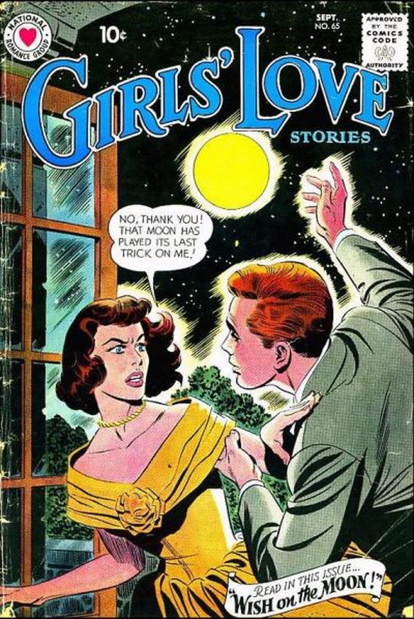 Girls' Love Stories #65 cover