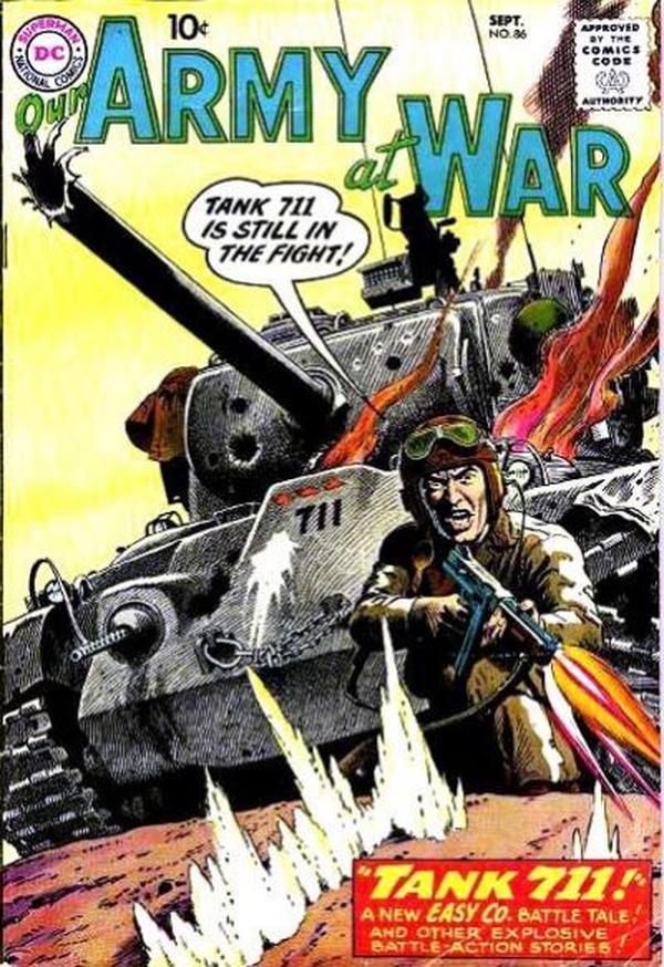 Our Army at War #86 cover