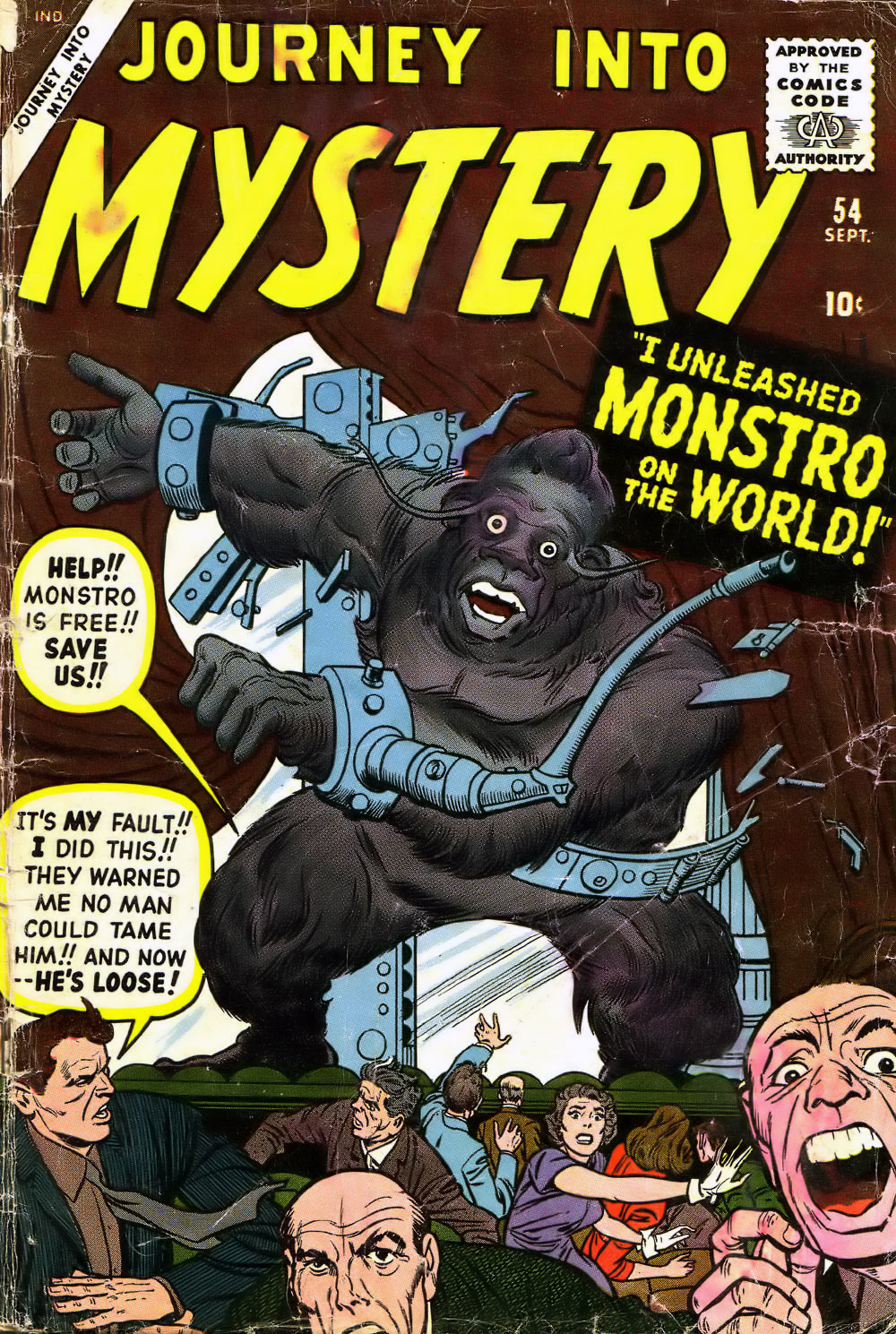 Journey into Mystery #54 cover
