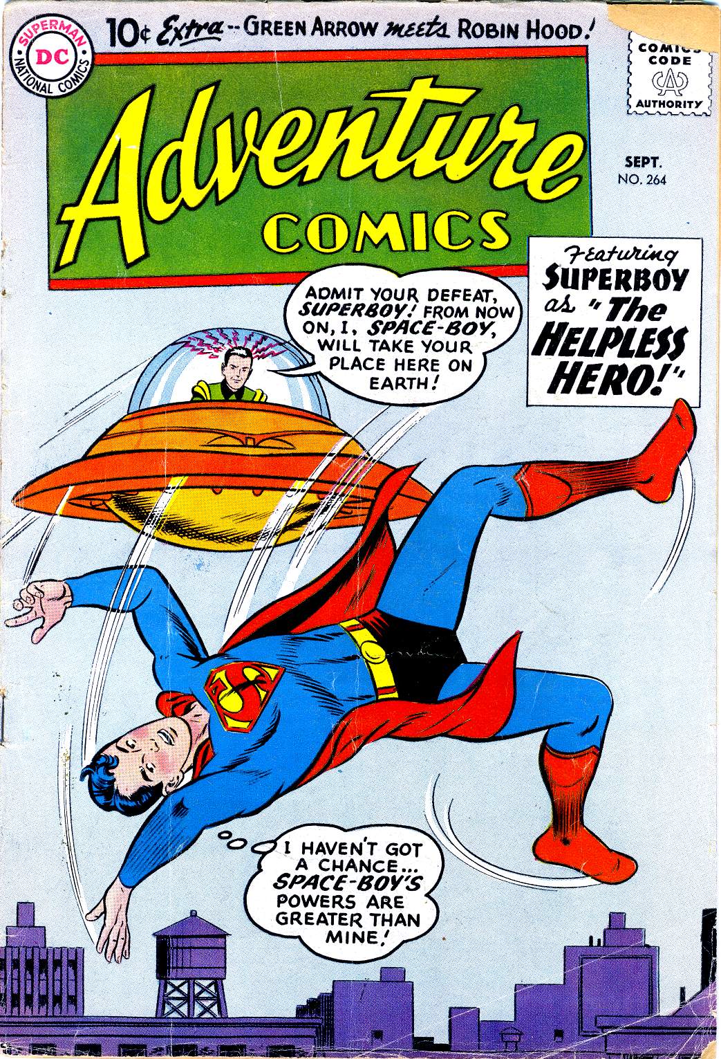 Adventure Comics #264 cover