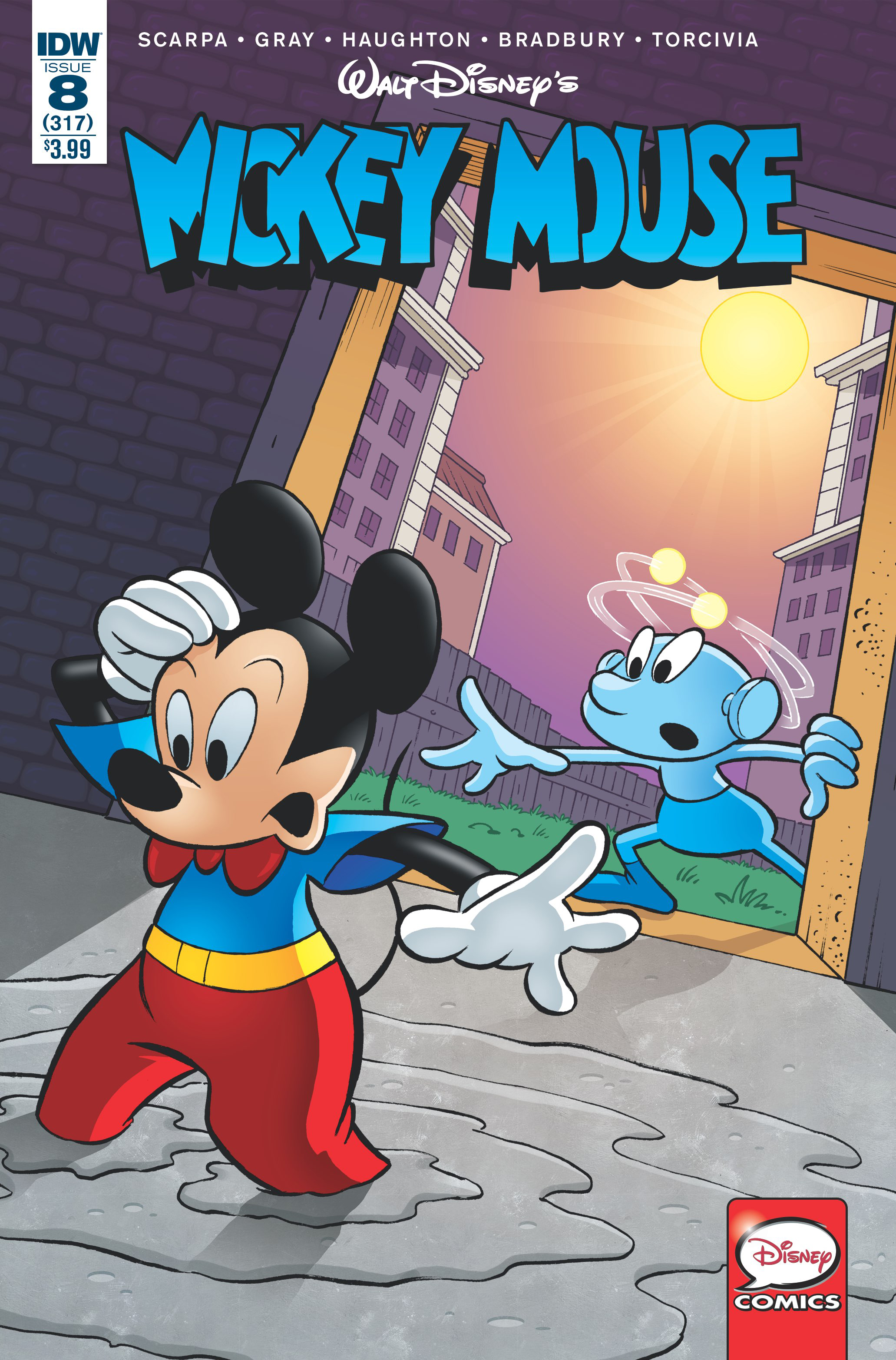 Mickey Mouse #8 / 317 cover