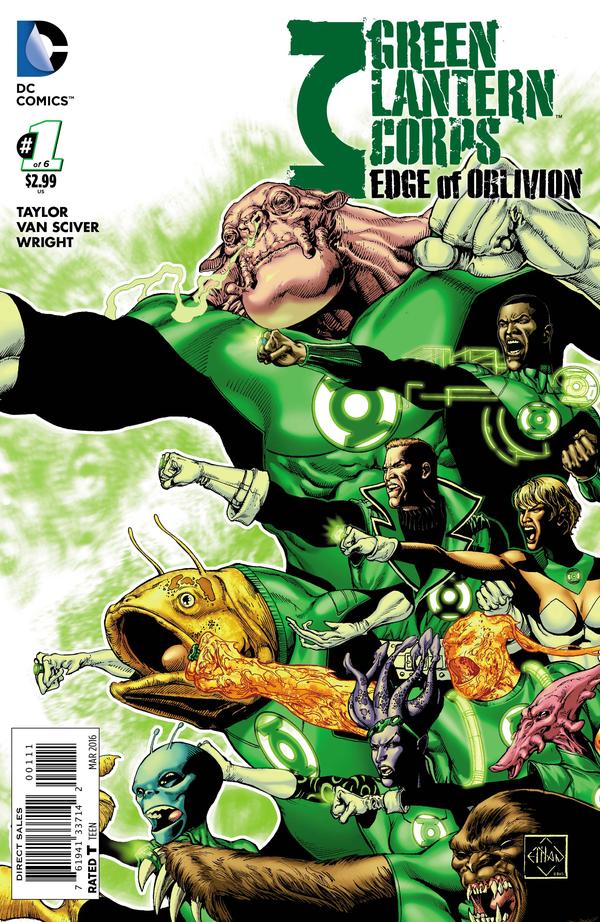 Green Lantern Corps: Edge of Oblivion #1 cover