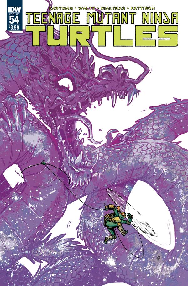 Teenage Mutant Ninja Turtles #54 cover