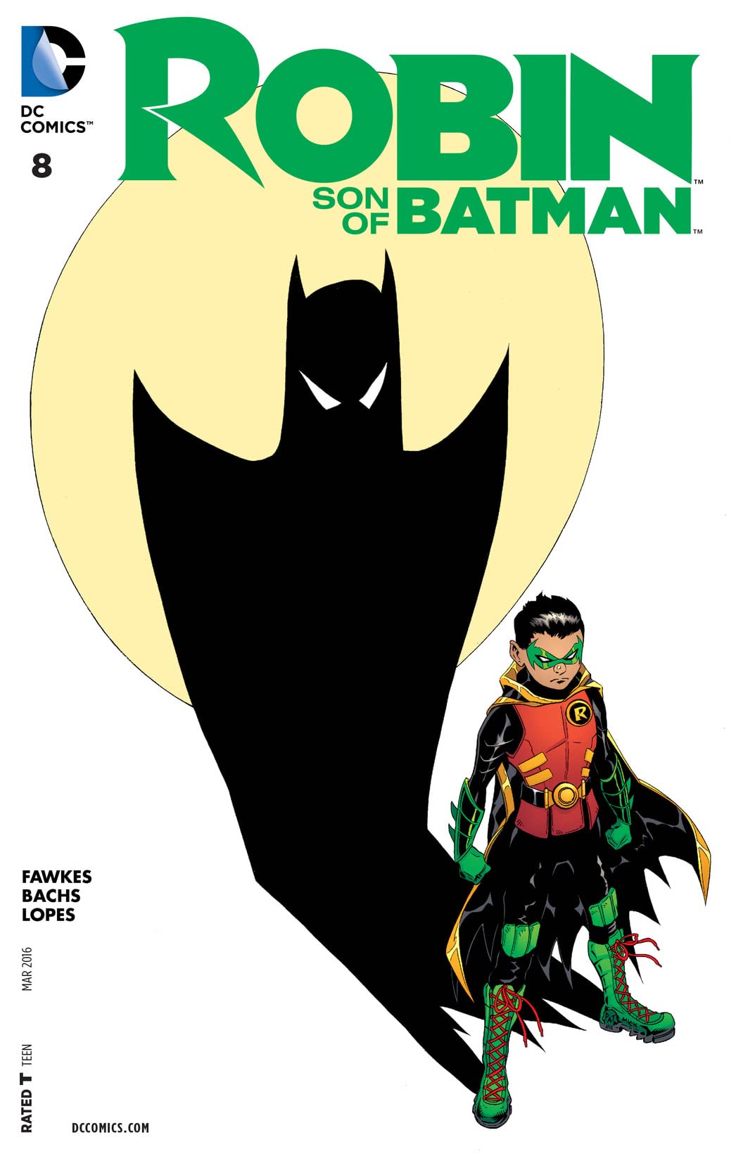 Robin: Son of Batman #8 cover