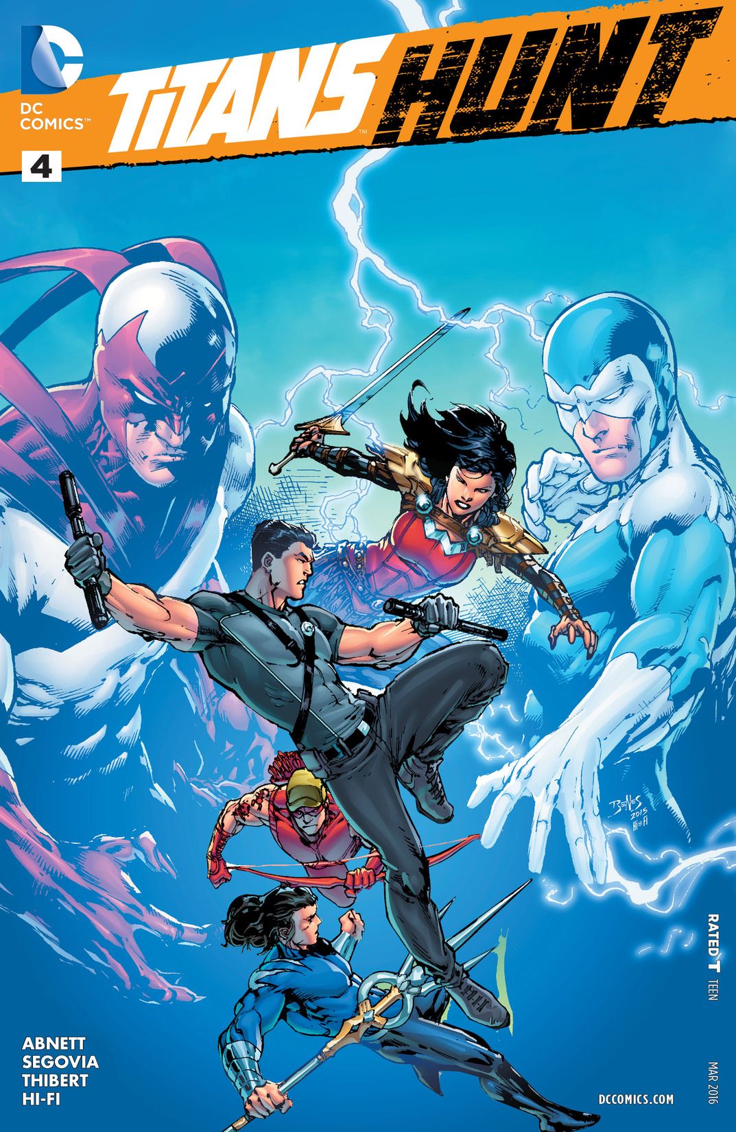 Titans Hunt #4 cover