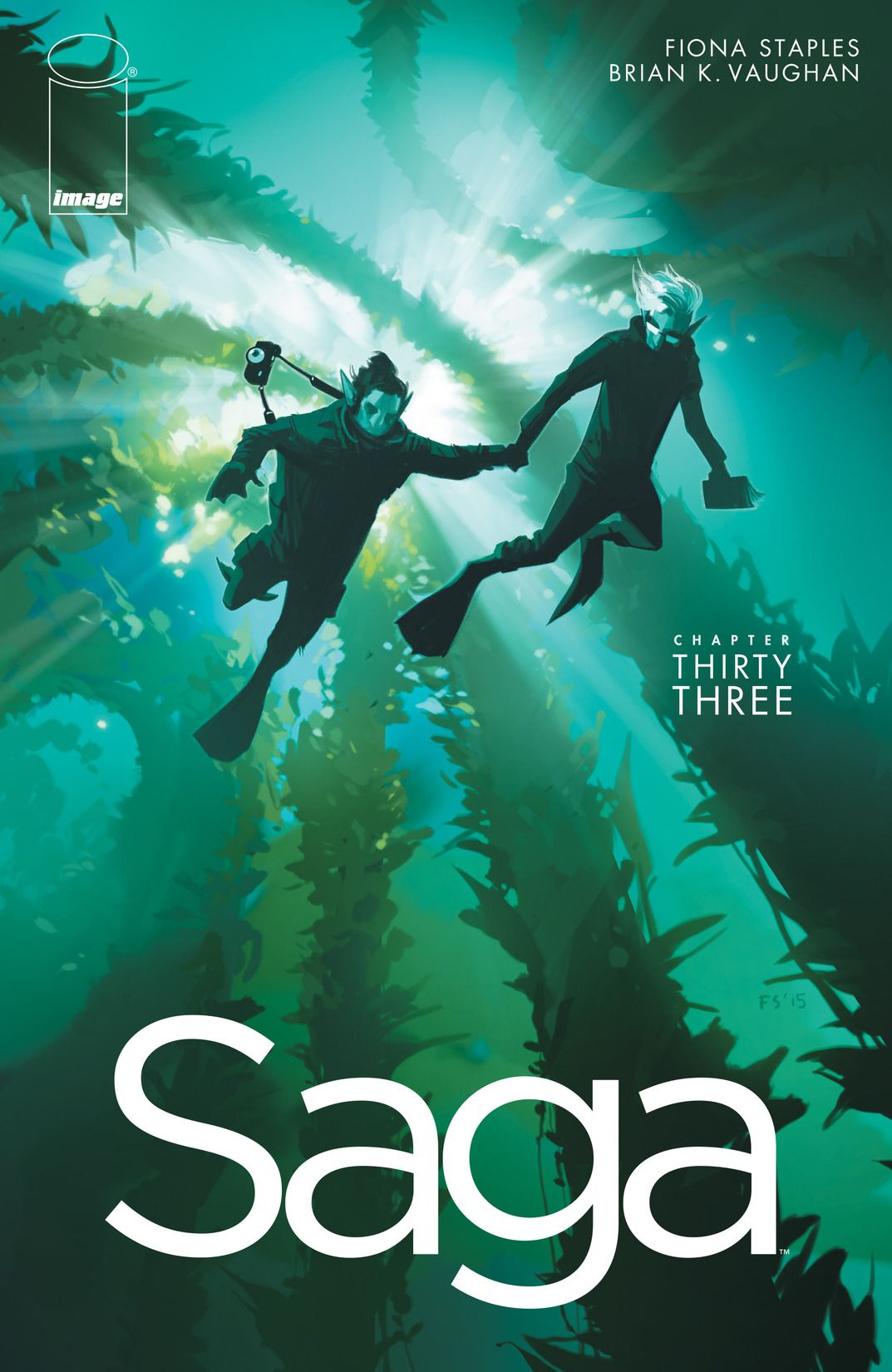 Saga #33 cover