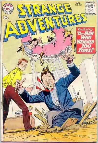 Strange Adventures #109 cover