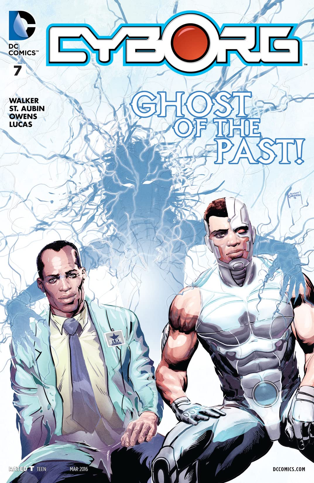 Cyborg #7 cover