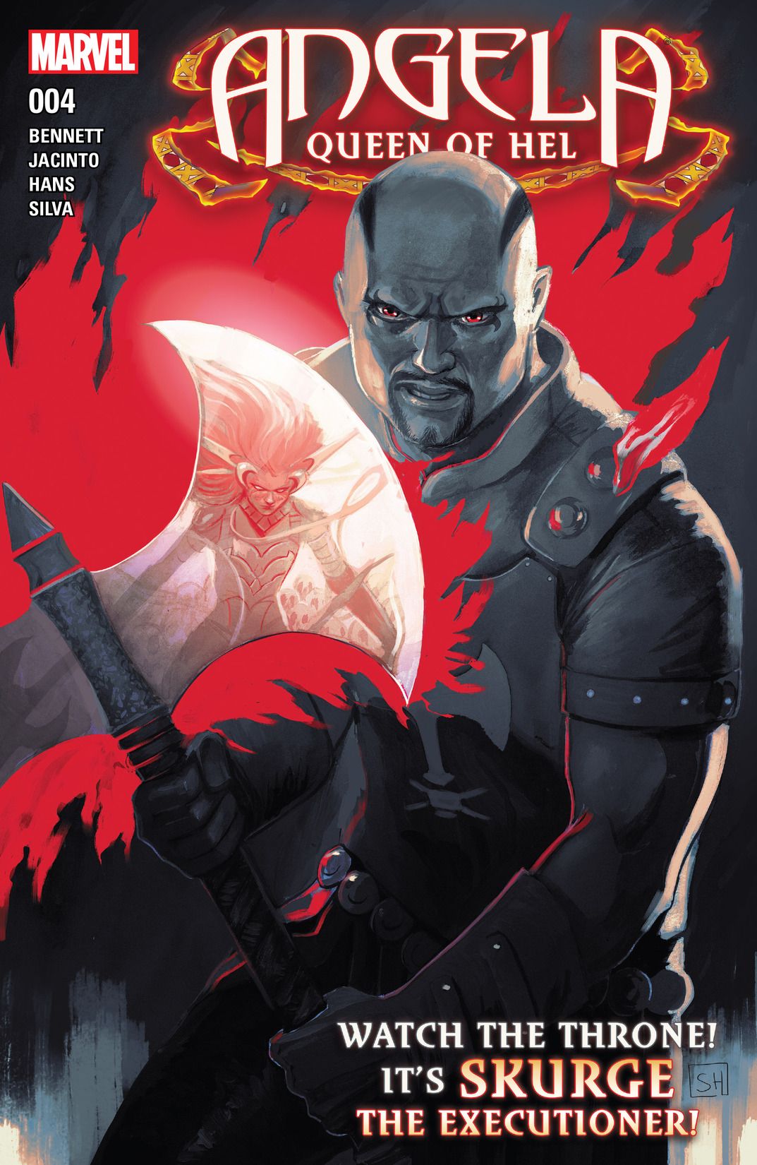 Angela: Queen of Hel #4 cover
