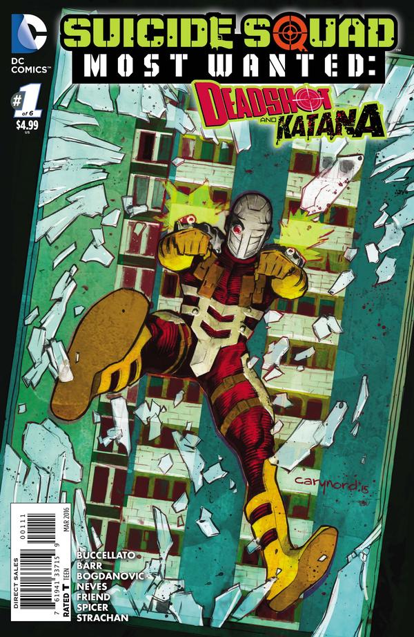 Suicide Squad Most Wanted: Deadshot & Katana #1 cover
