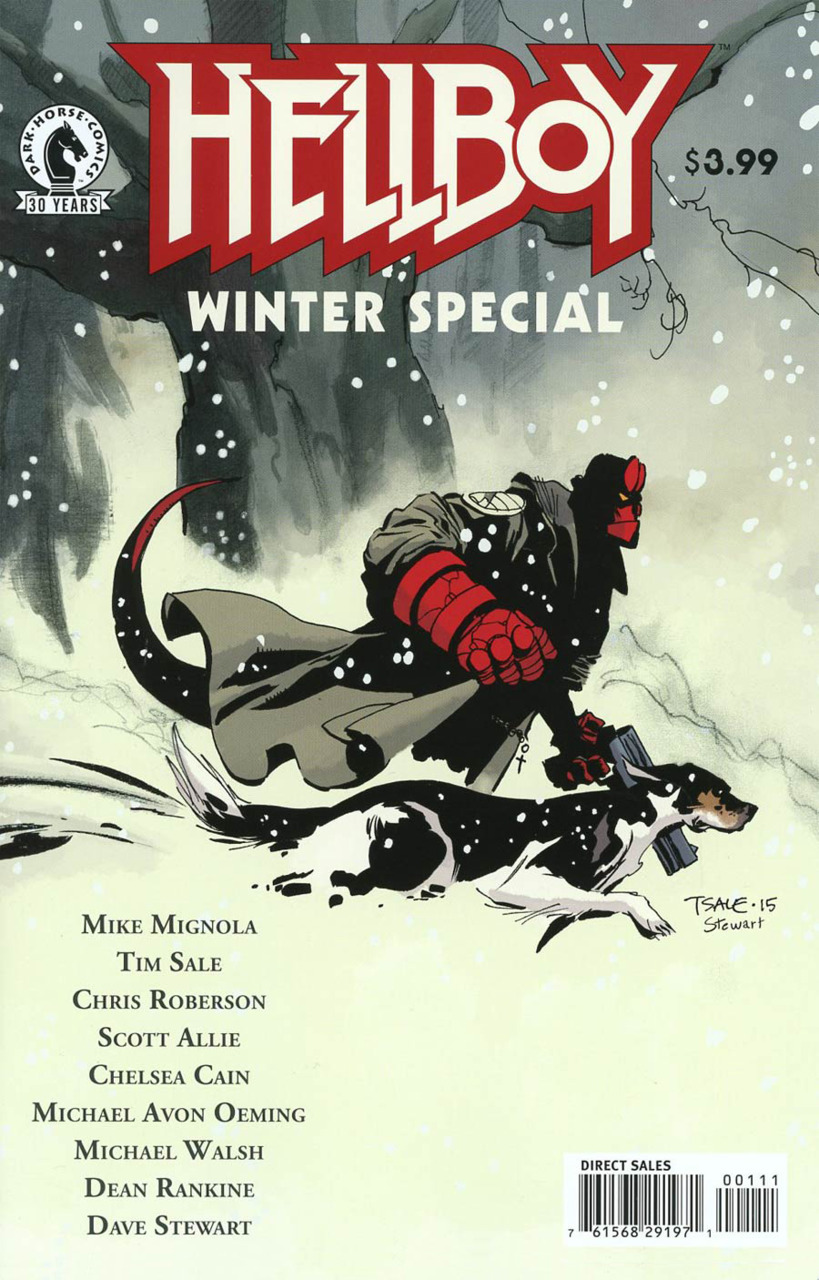 Hellboy Winter Special #1 cover