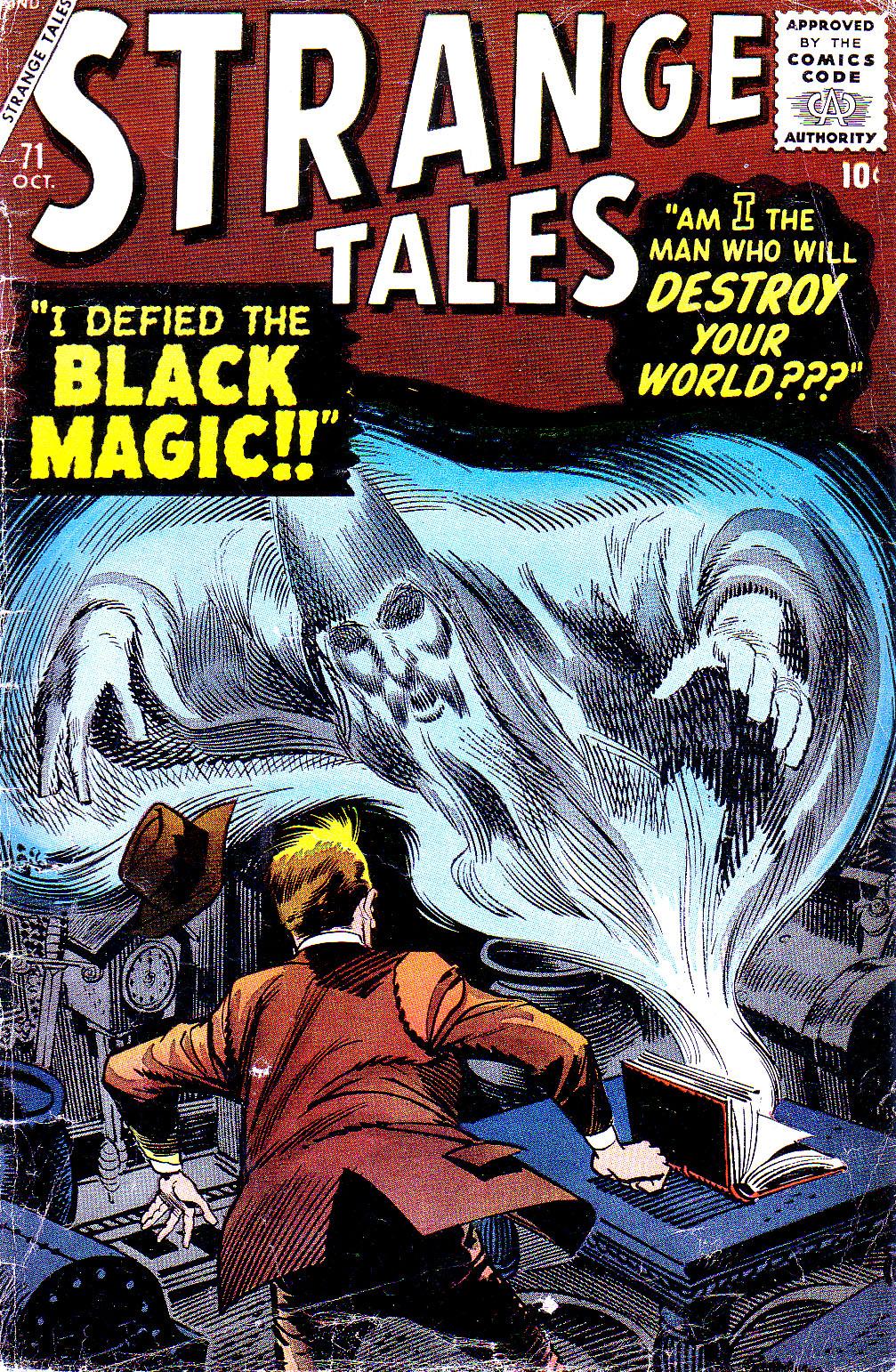 Strange Tales #71 cover