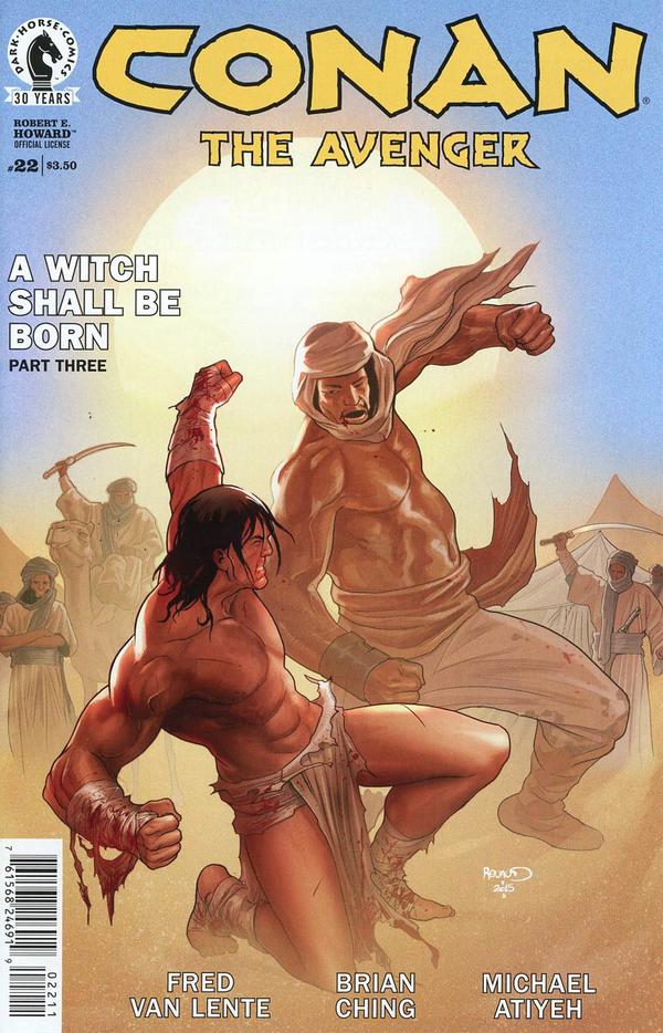 Conan the Avenger #22 cover