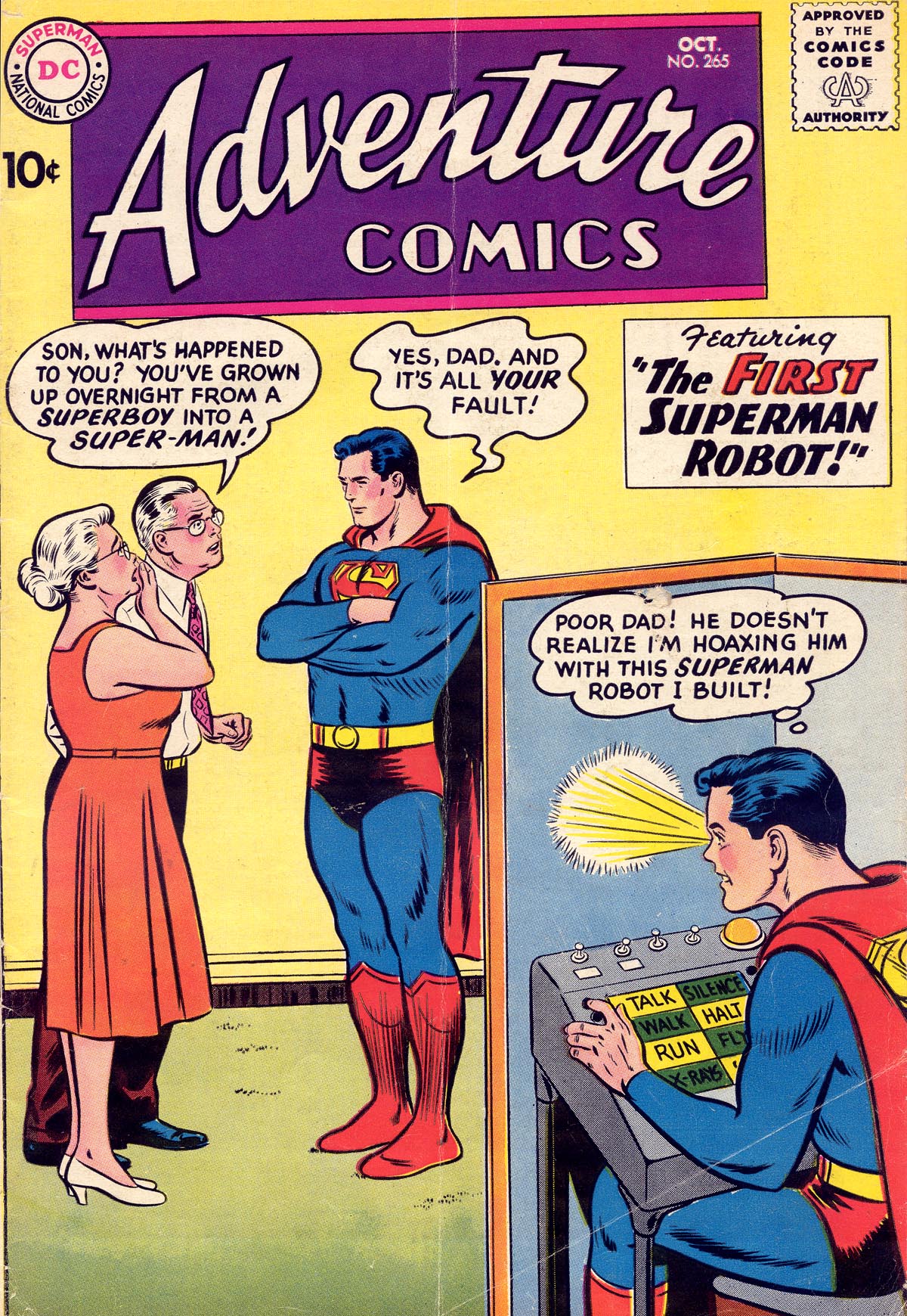Adventure Comics #265 cover