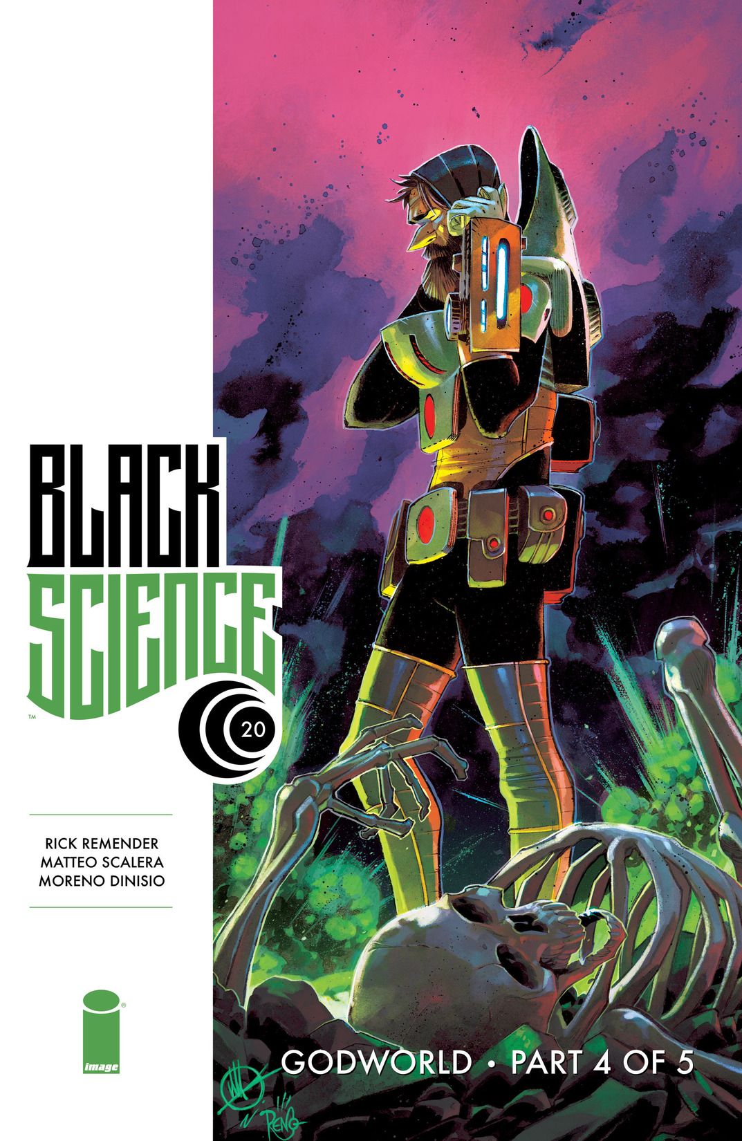 Black Science #20 cover