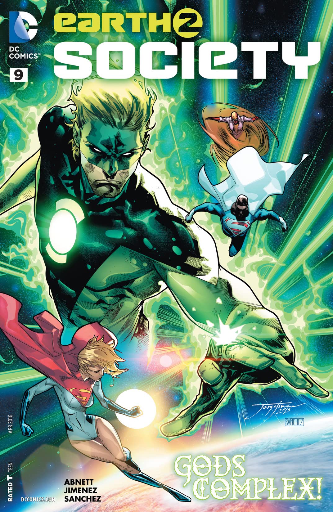 Earth 2: Society #9 cover