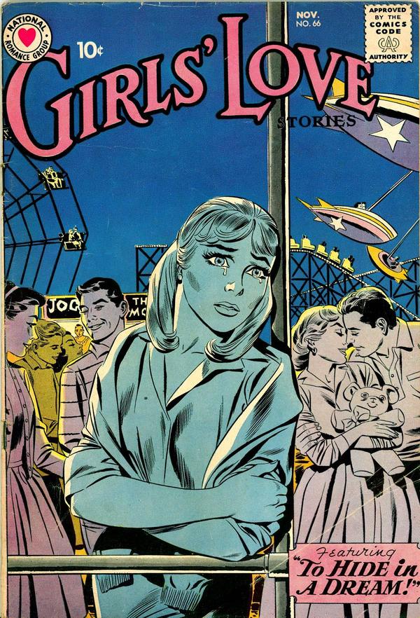 Girls' Love Stories #66 cover