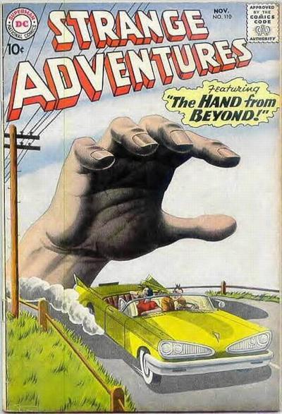 Strange Adventures #110 cover