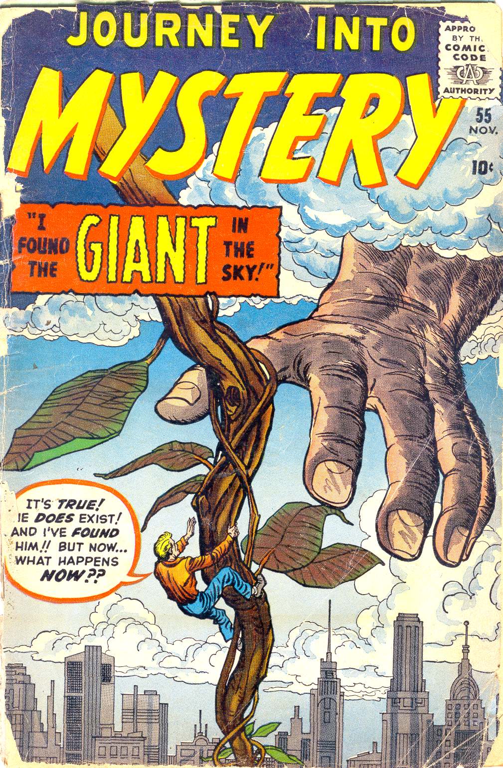 Journey into Mystery #55 cover