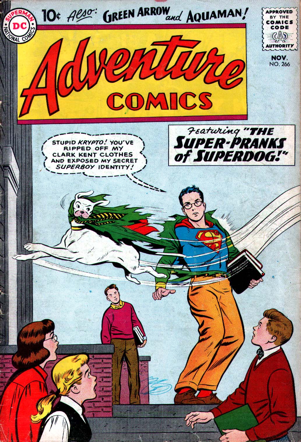 Adventure Comics #266 cover