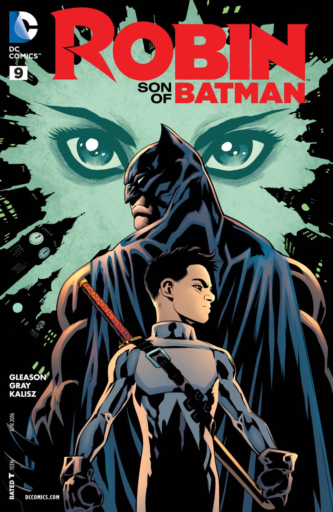 Robin: Son of Batman #9 cover