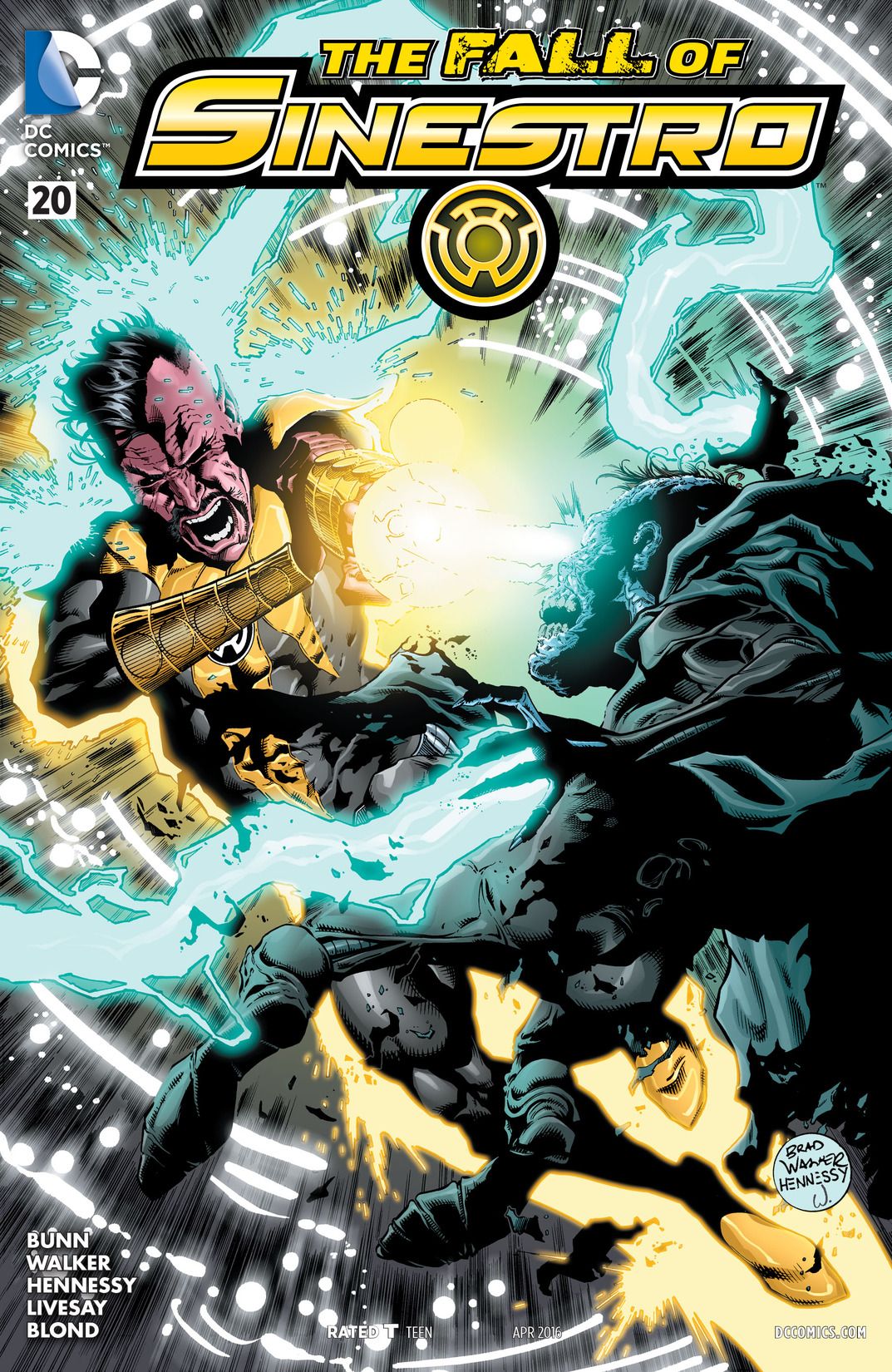 Sinestro #20 cover