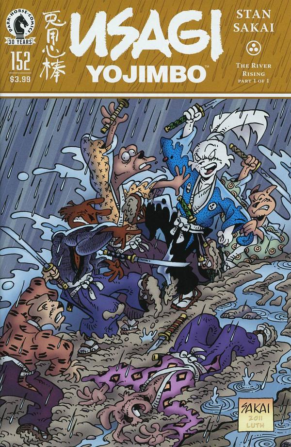 Usagi Yojimbo #152 cover