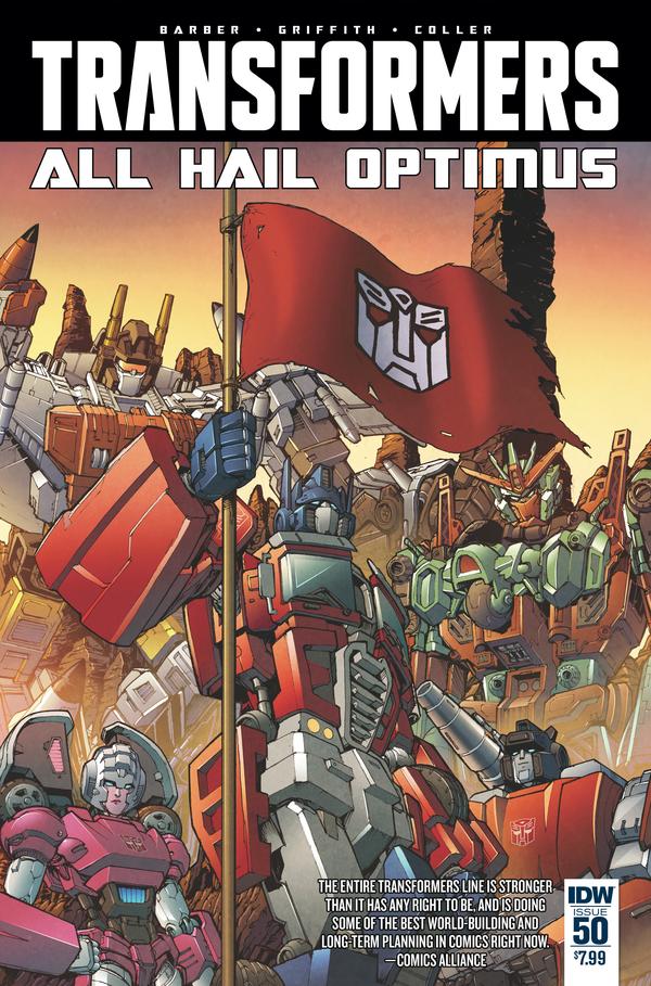 The Transformers #50 cover