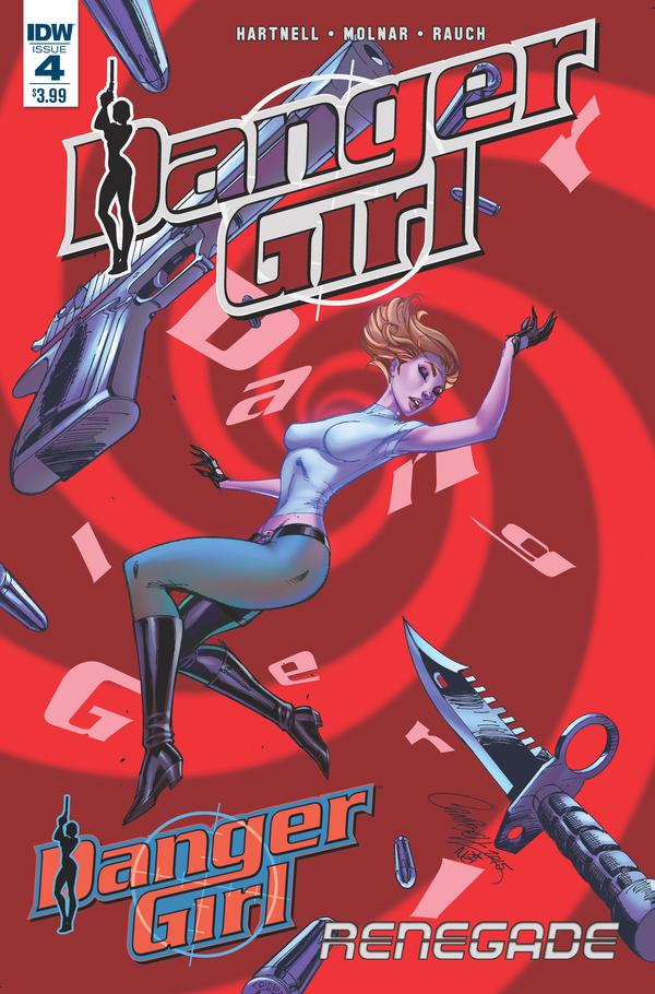Danger Girl: Renegade #4 cover