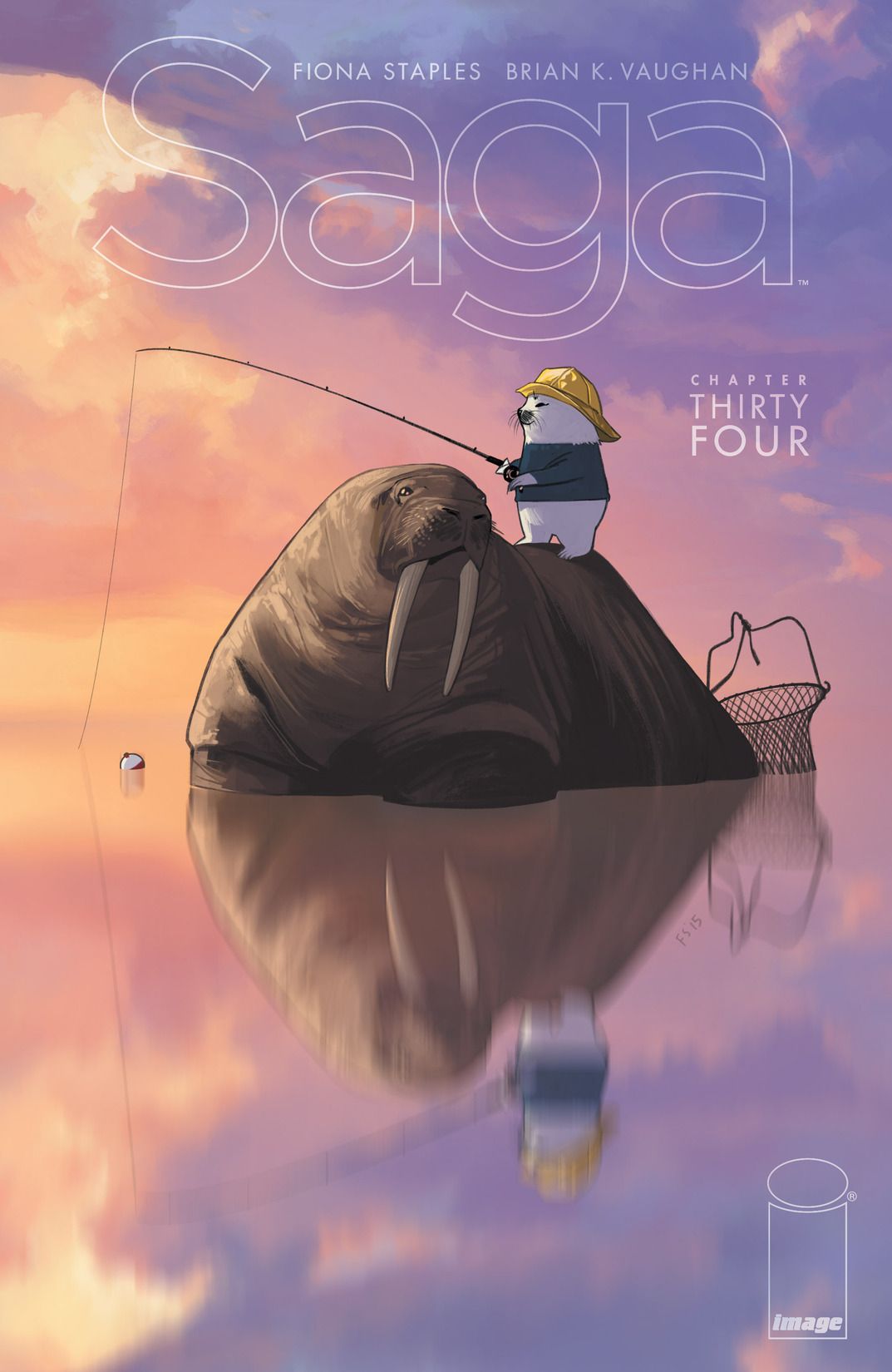 Saga #34 cover