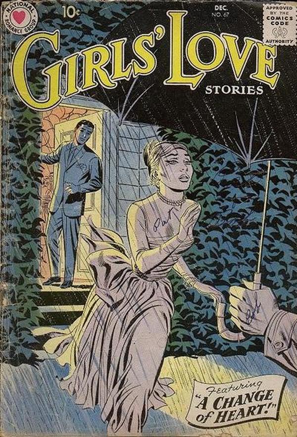 Girls' Love Stories #67 cover