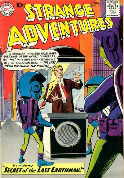 Strange Adventures #111 cover