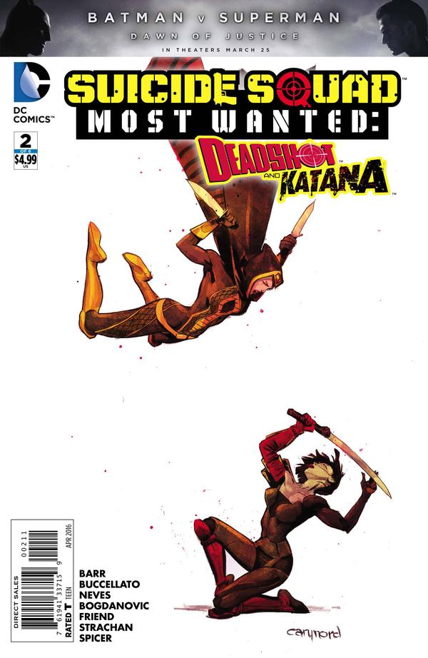 Suicide Squad Most Wanted: Deadshot & Katana #2 cover
