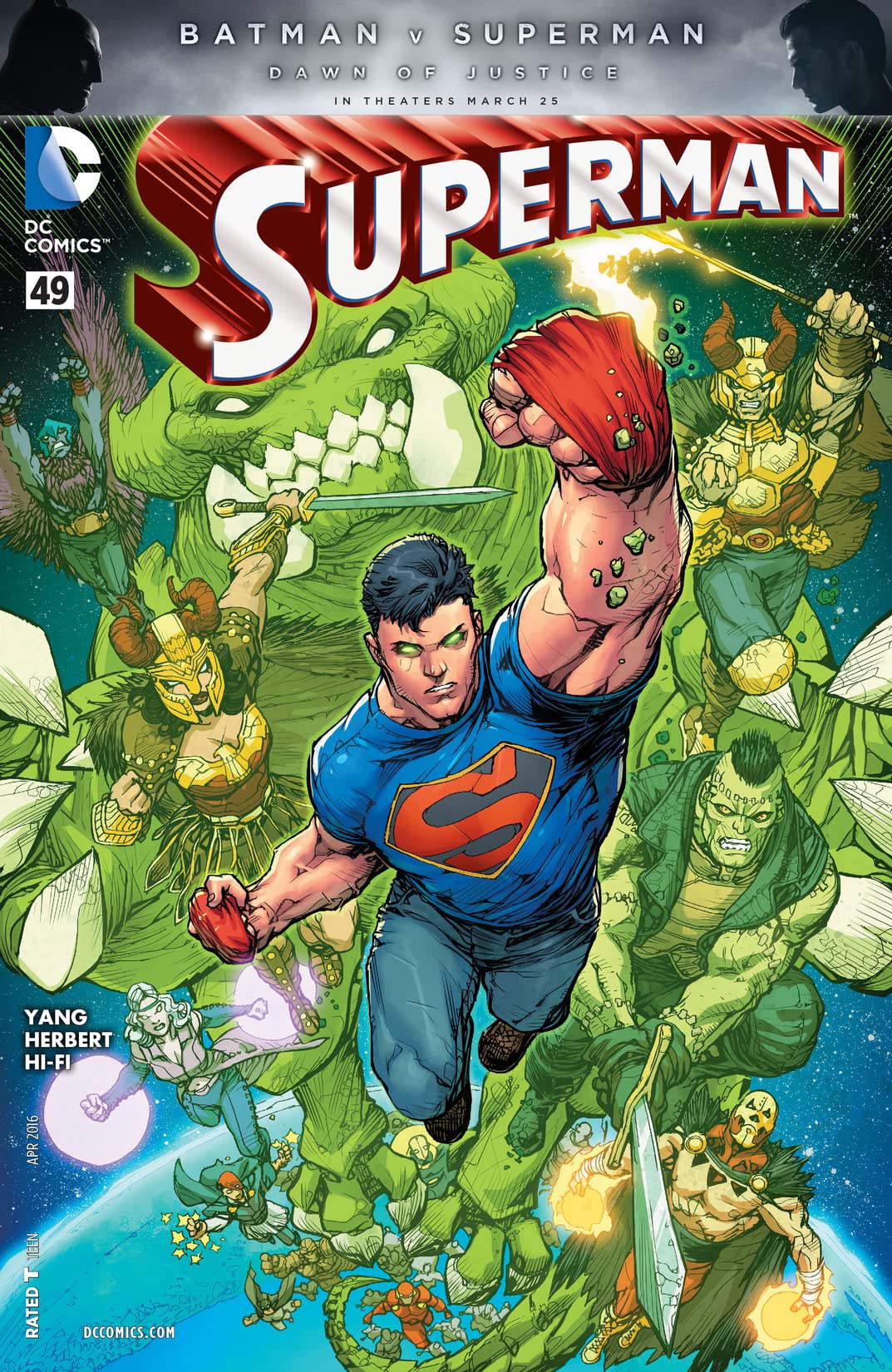 Superman #49 cover