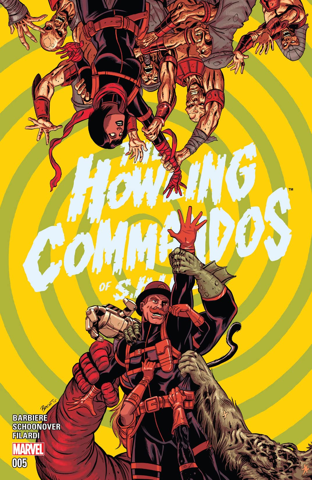 Howling Commandos of S.H.I.E.L.D. #5 cover
