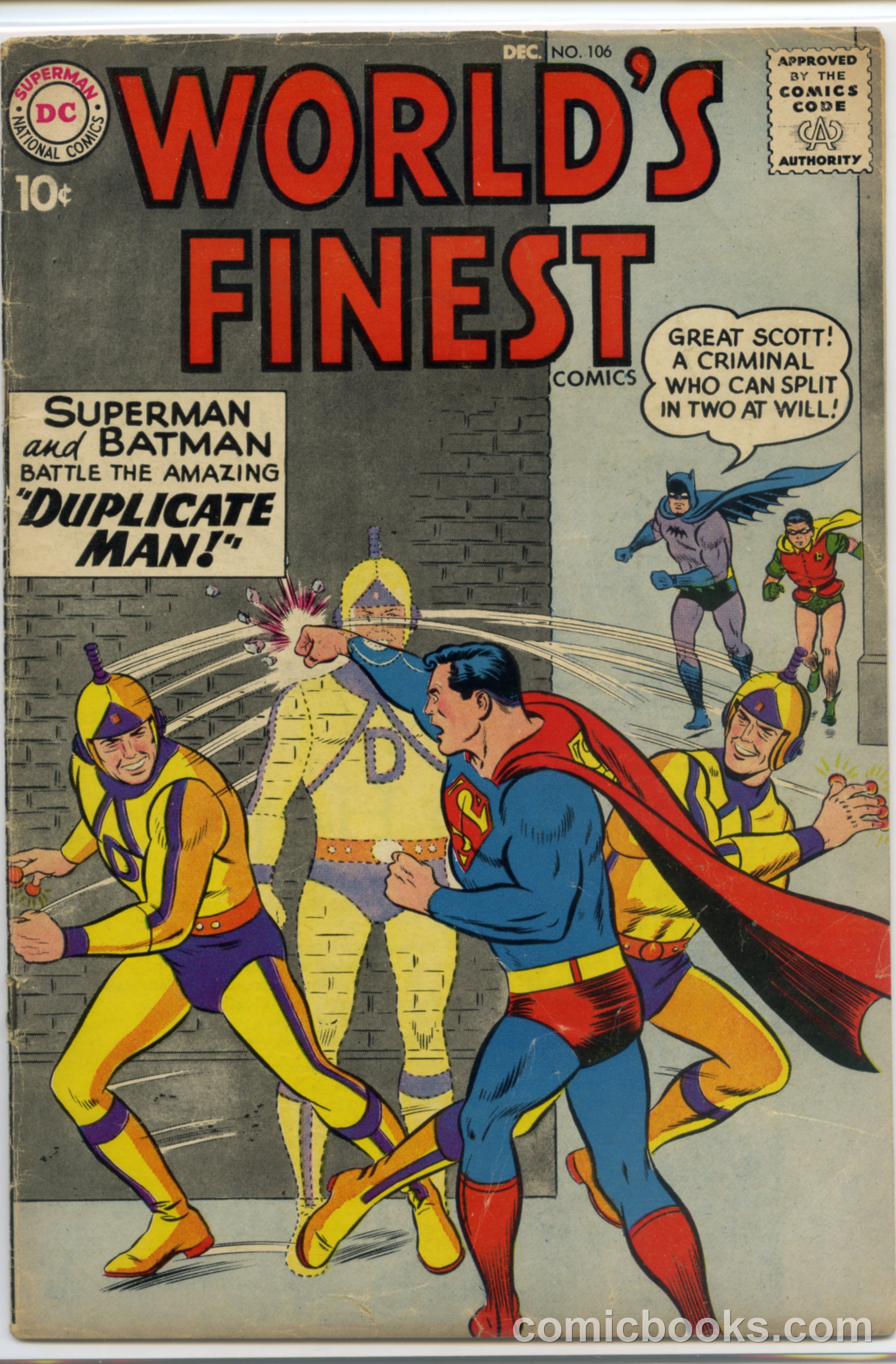 World's Finest Comics #106 cover