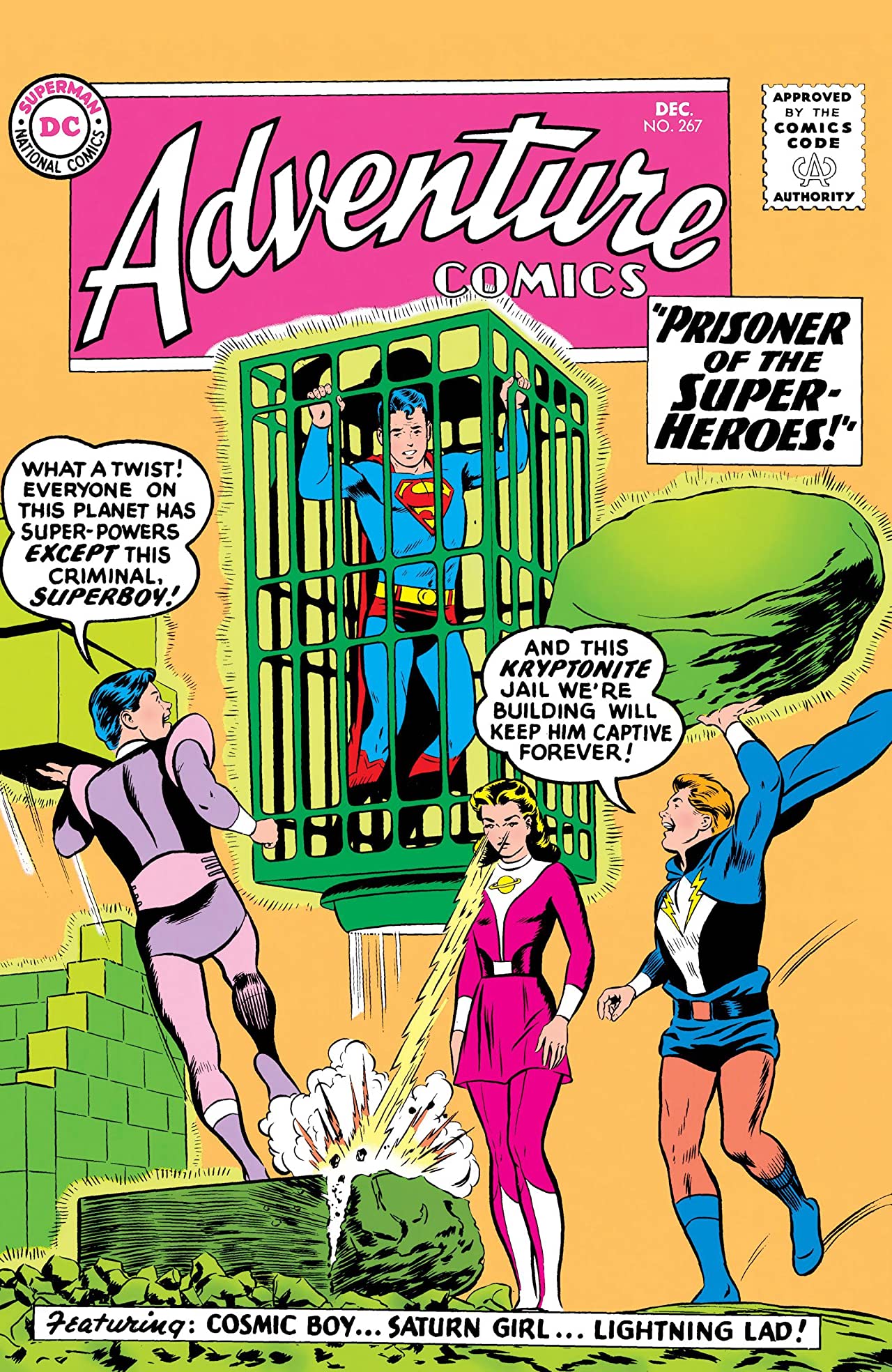 Adventure Comics #267 cover