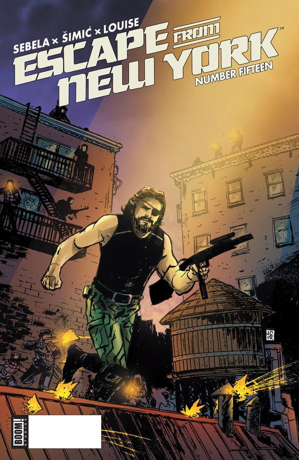Escape from New York #15 cover