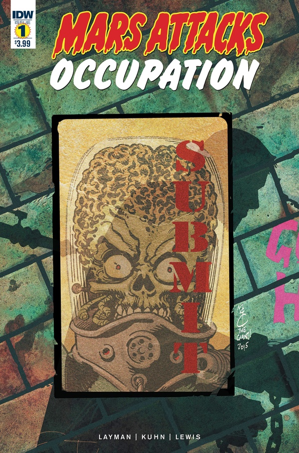 Mars Attacks: Occupation #1 cover