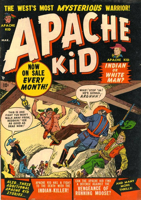 Apache Kid #3 cover