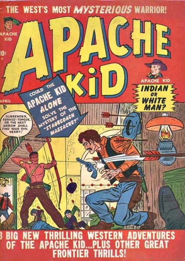 Apache Kid #4 cover