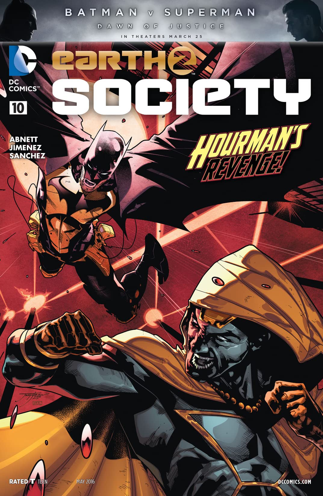 Earth 2: Society #10 cover