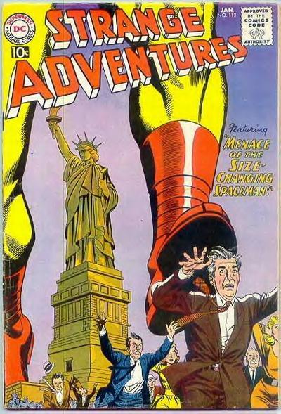 Strange Adventures #112 cover