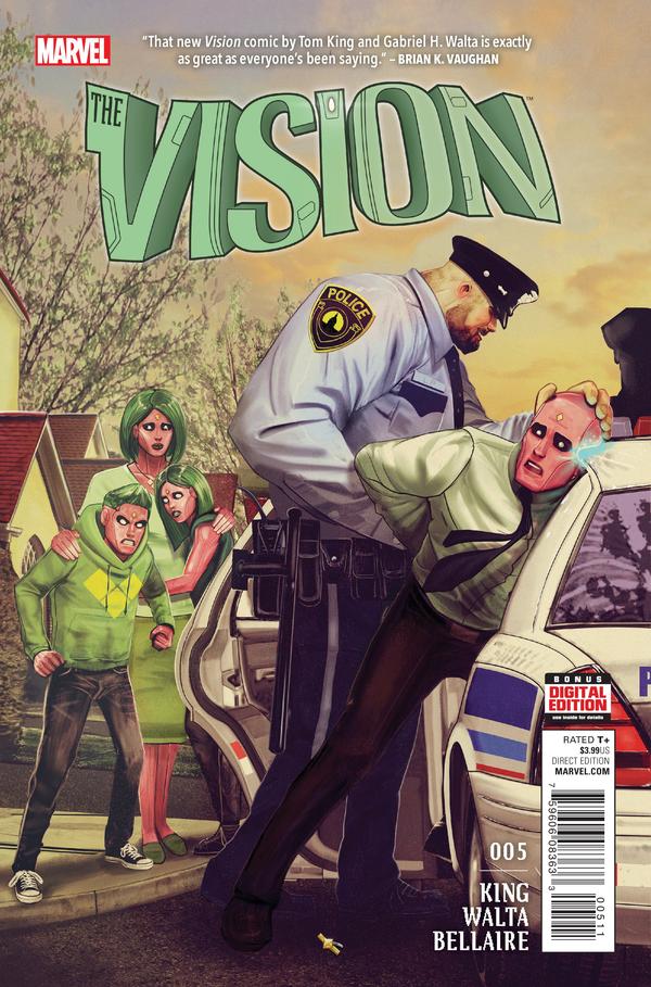 Vision #5 cover